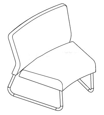 Секция угловая внутренняя 30° Сластик 155 Montana-273