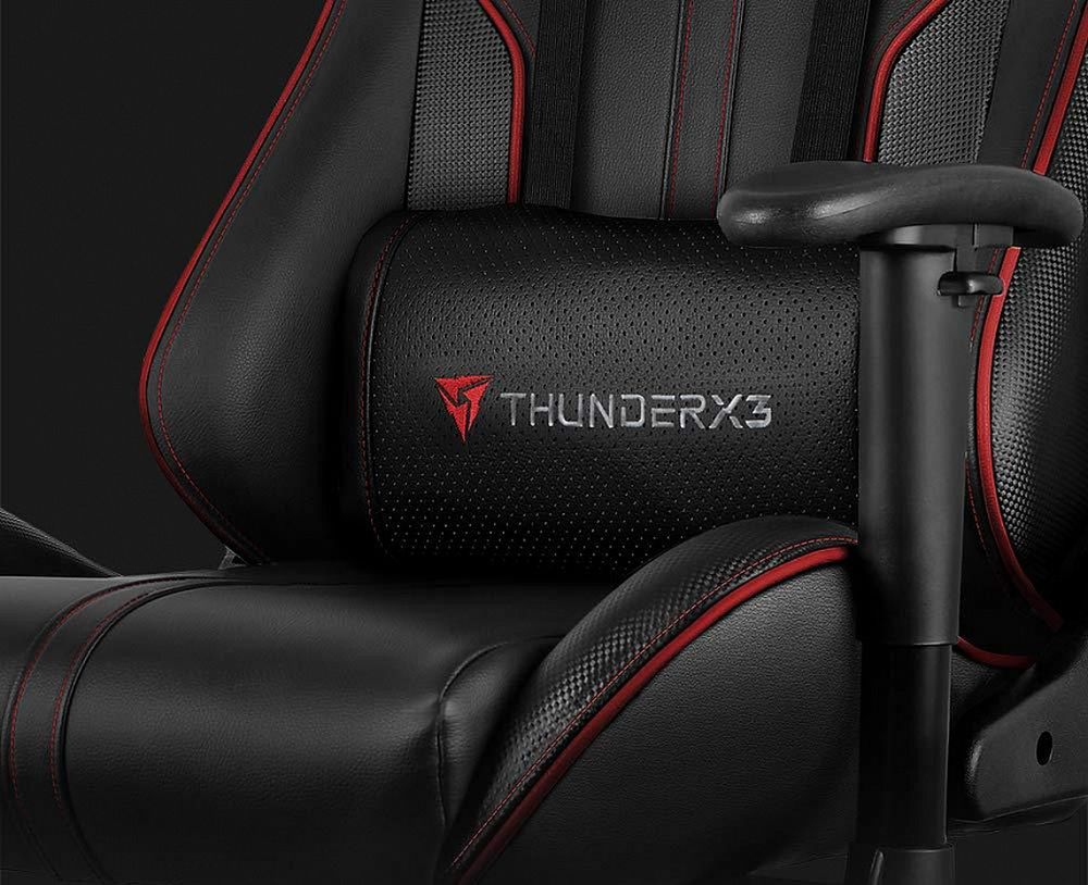 Геймерское кресло ThunderX3 RC3-BR AIR HEX Black Cyan