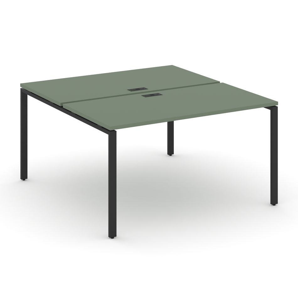 Рабочая станция двухсторонняя на 2 места CONCEPT CN.DRS-003 Кобо Черный