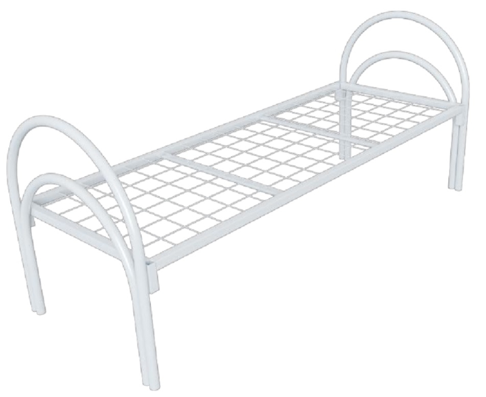 Кровать металлическая КС-3У 90x190 см