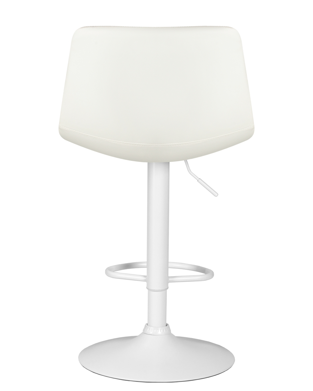 Стул барный DOBRIN TAILOR WHITE (белый PU) 2 шт