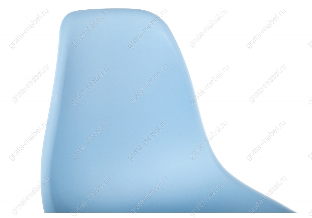 Стул деревянный Eames PC-015 blue