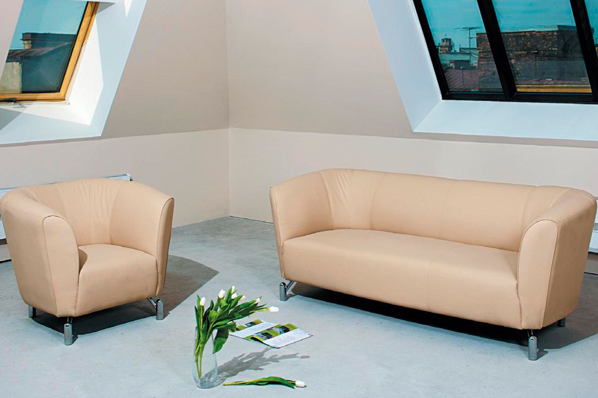 Диван двухместный Ницца 2 Песочный