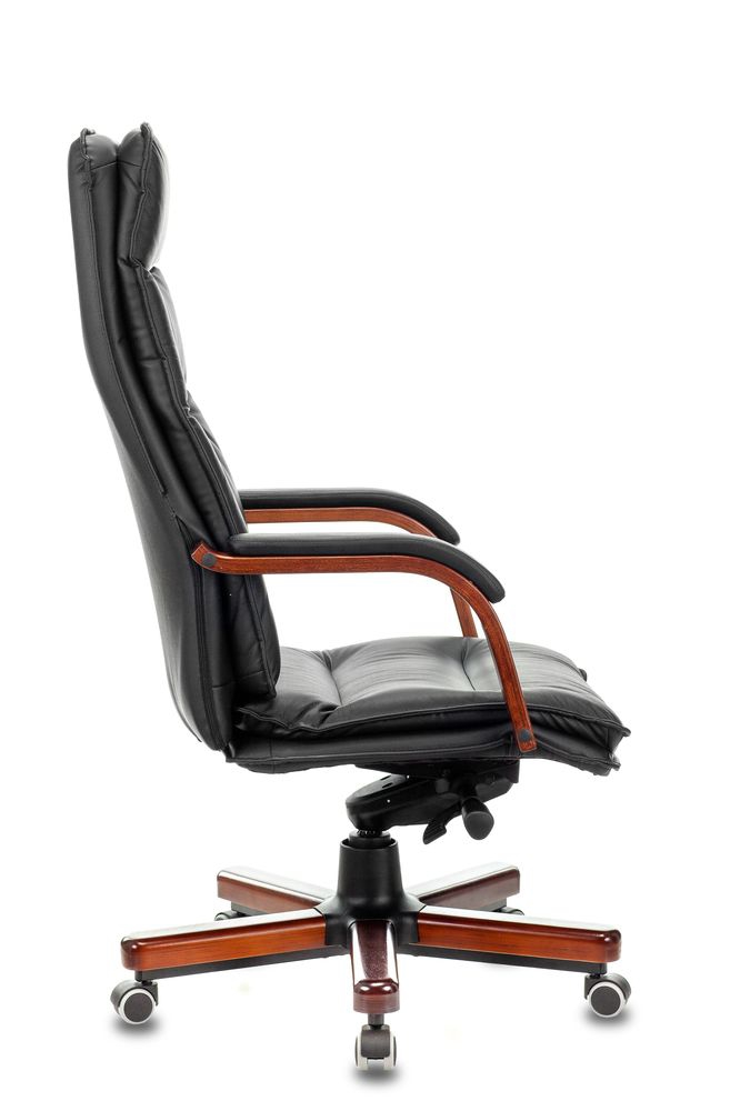 Кресло руководителя Бюрократ T-9927WALNUT/BLACK