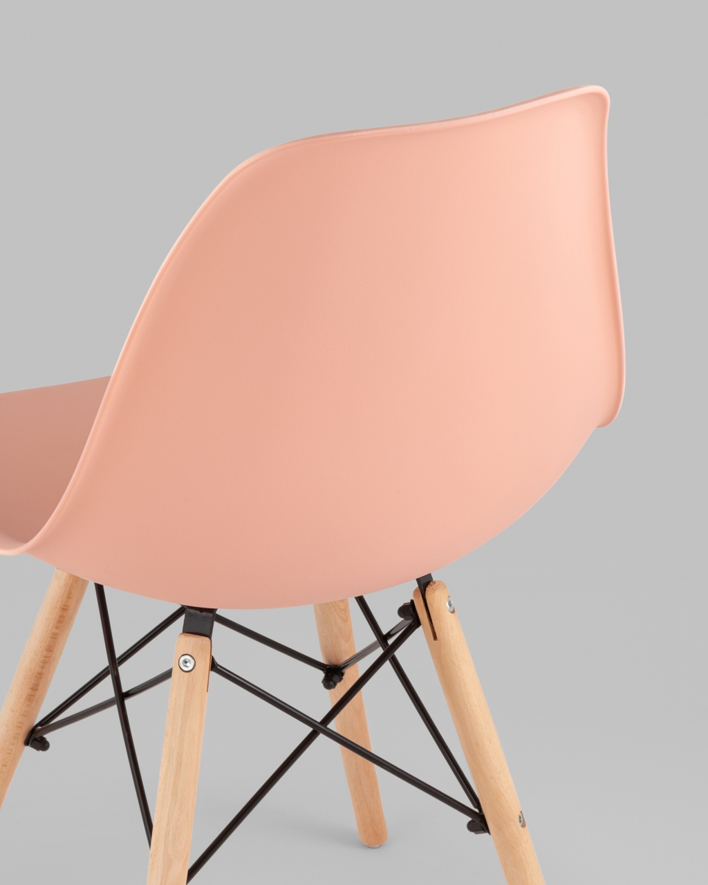 Стул Еамес Стйле ДСВ персиковый 4 шт. комплект (разборный каркас) / Eames Style DSW