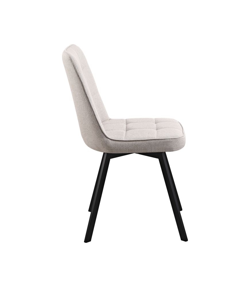 Стул Pleid вращающийся кремовый