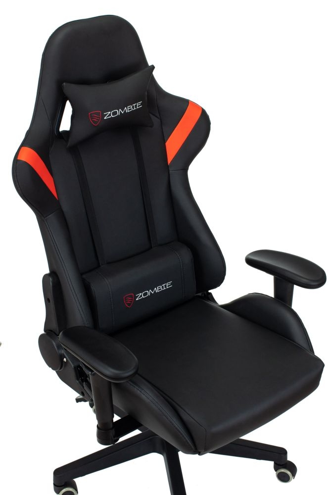Кресло игровое ZOMBIE FORMULA RED