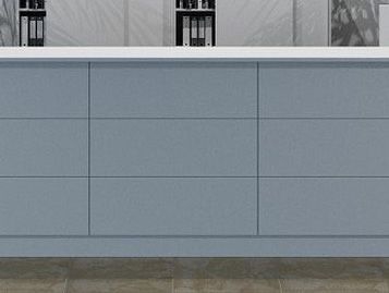 Ресепшен прямой 100 Reception Steel 15100 Белый