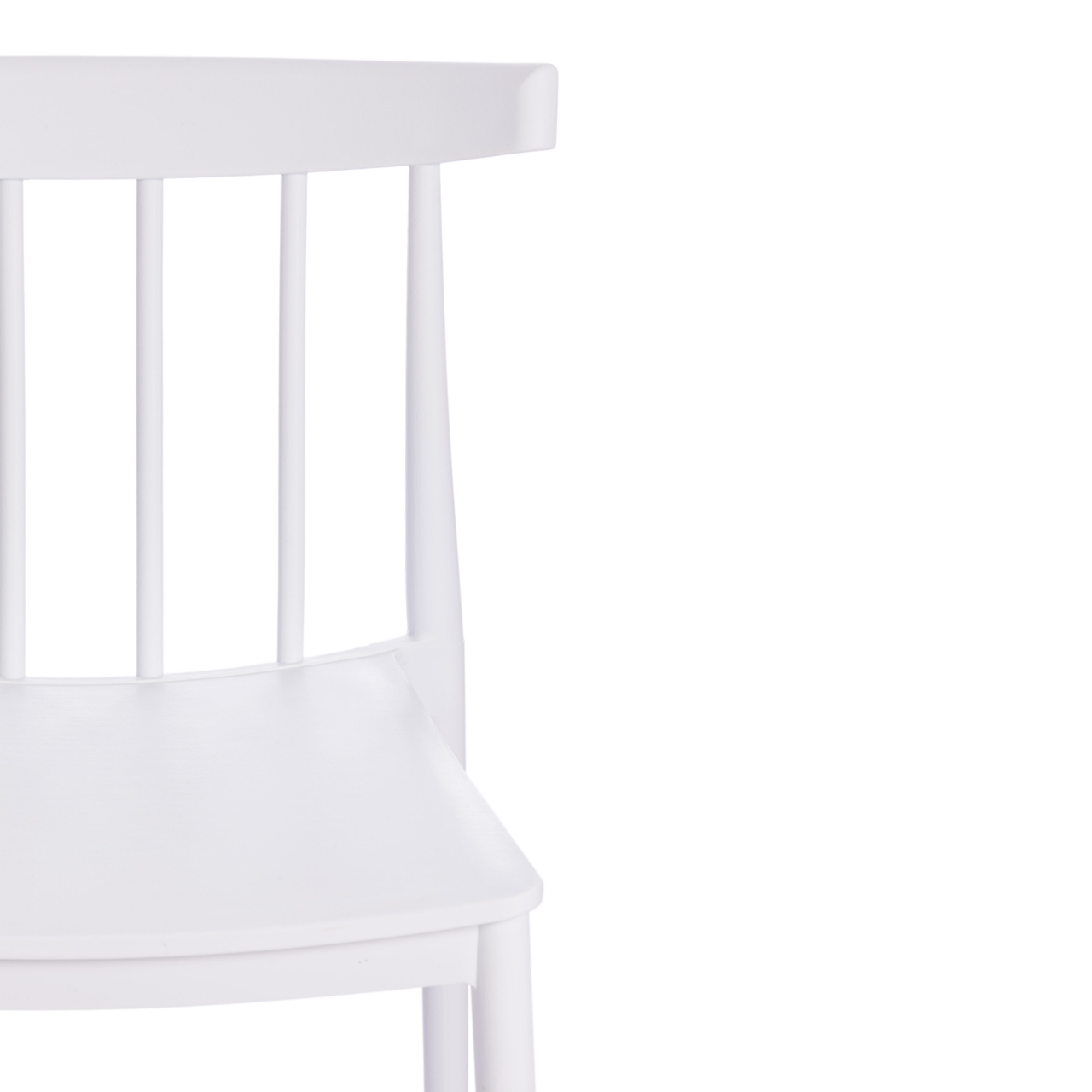 Стул FERMA (mod. 707) пластик, 50 х 51 х 76 см, White (белый)