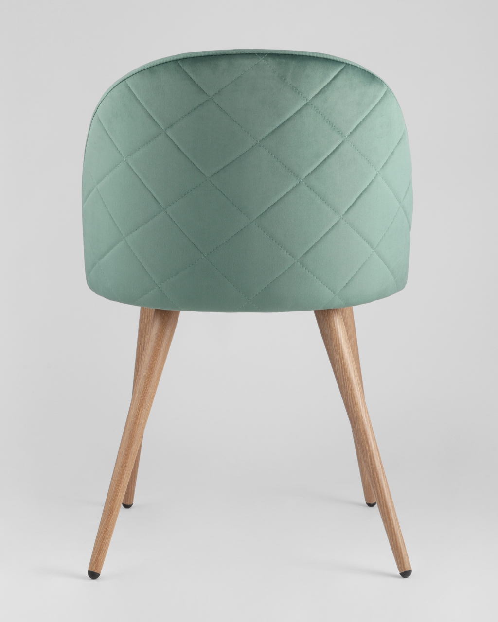 Стул Лион с ромбами Мятный