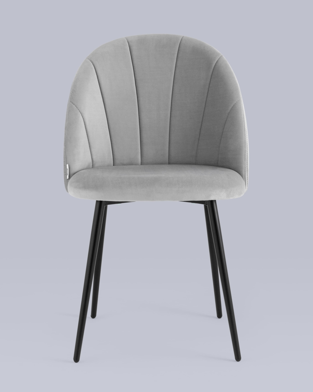 Стул для кухни Логан NEW велюр Светло-серый