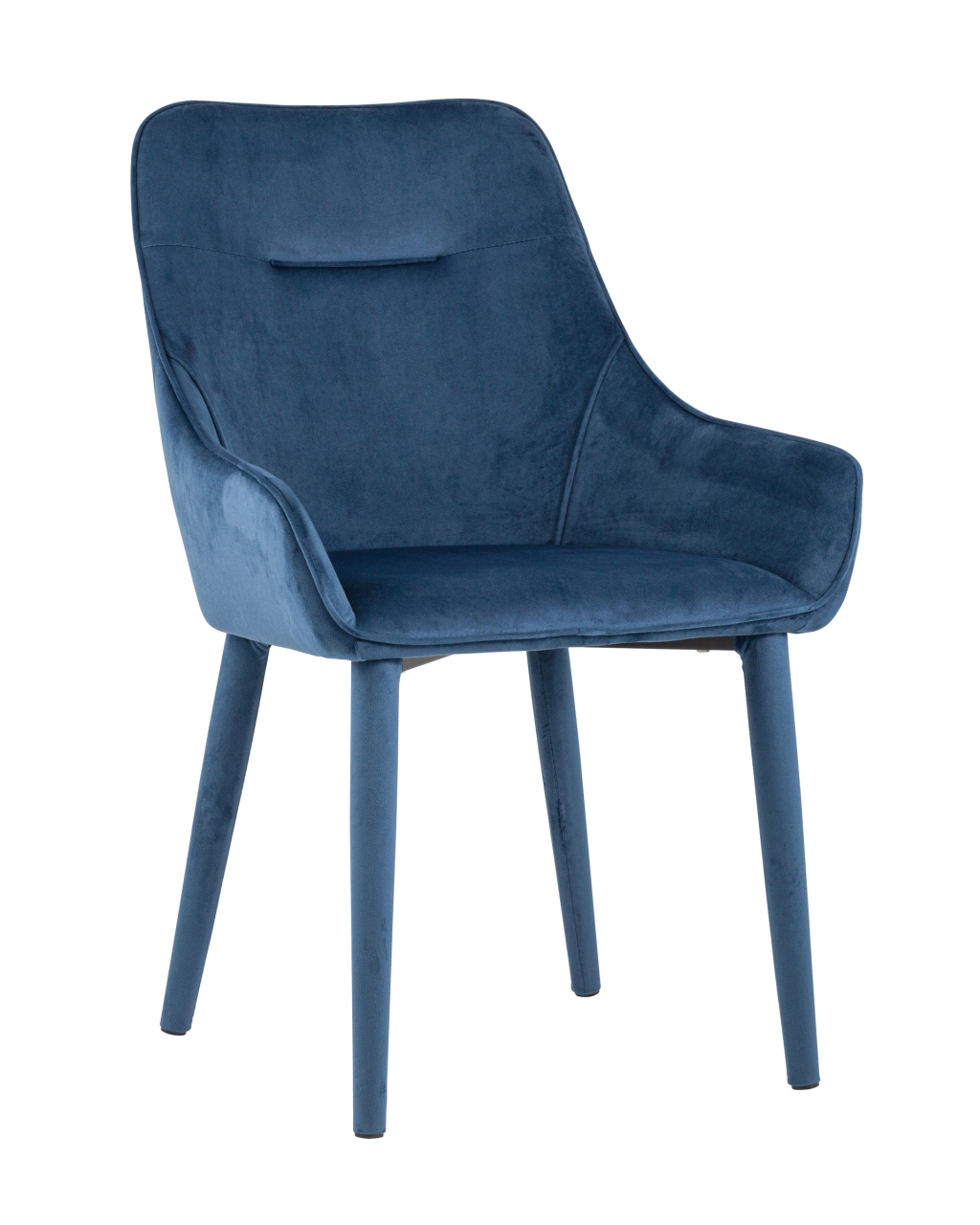 Стул Диана ножки велюр Сине-зеленый