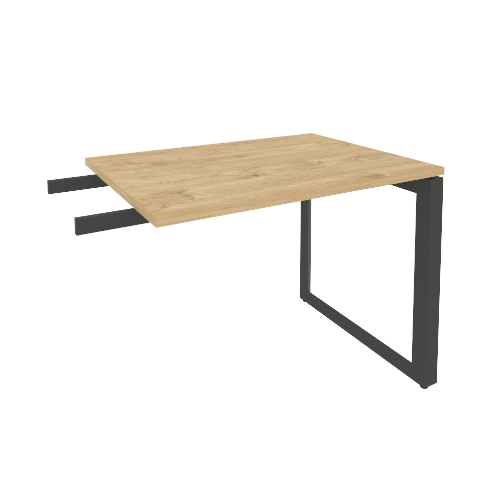 Брифинг-приставка на О-образном м/к ONIX O.MO-BR-9 Тиквуд Светлый/Антрацит