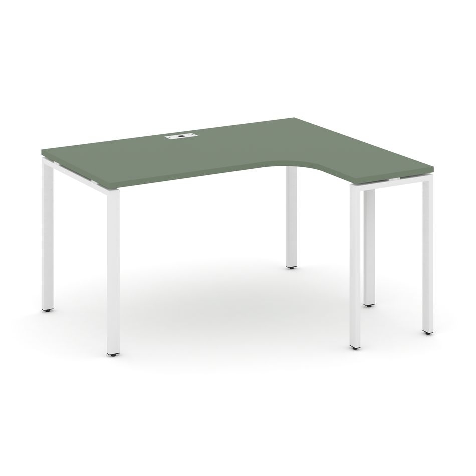 Стол эргономичный правый CONCEPT CN.SA-001(R) Кобо Белый