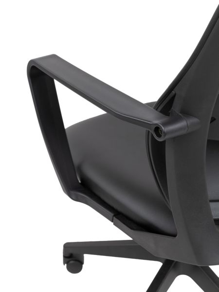 Кресло руководителя Chairman 545 экокожа Черный