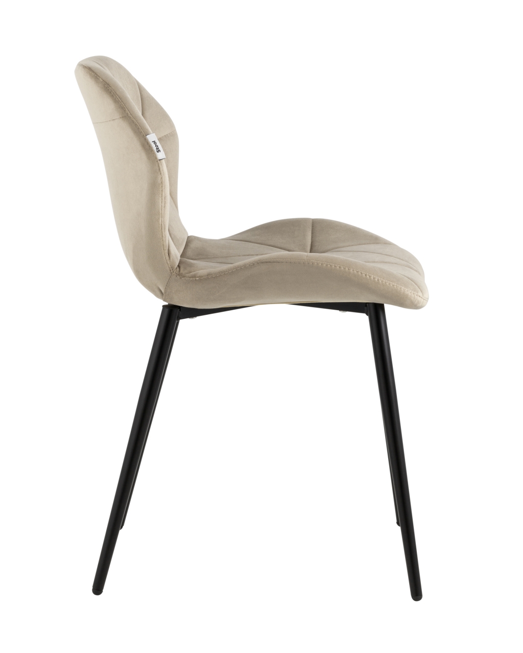 Стул Эдвин велюр капучино 4 шт