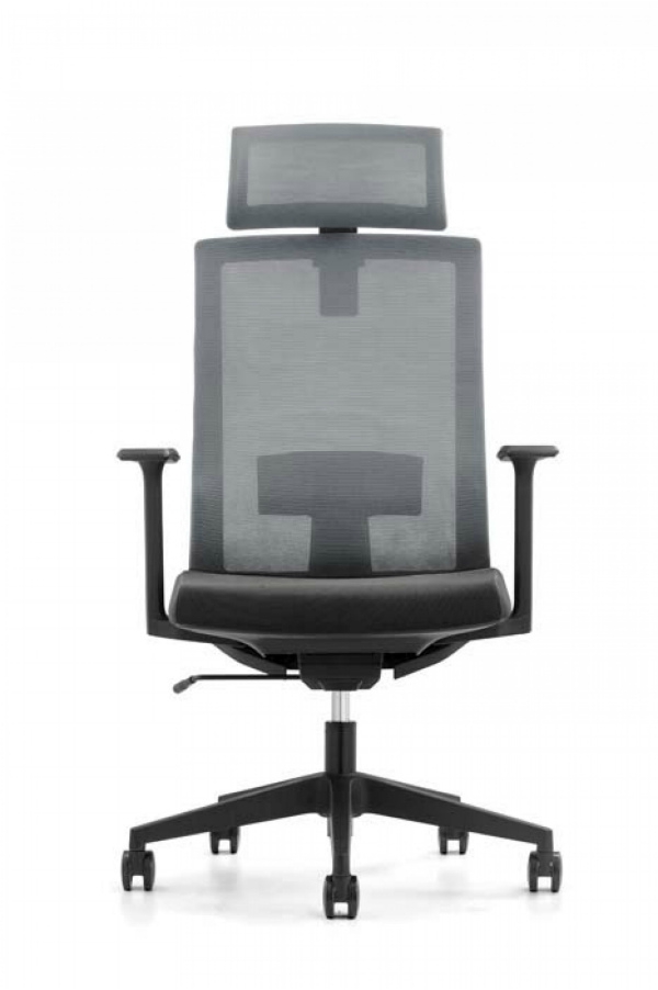 Кресло офисное ПАРТНЕР Серая сетка