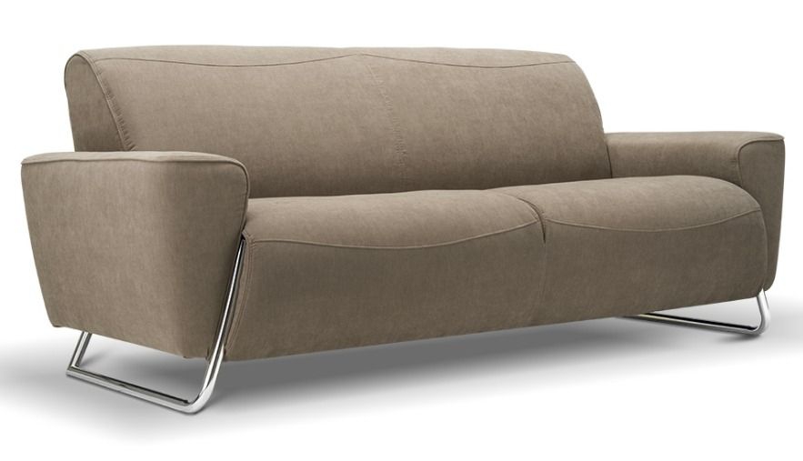 Диван трехместный Чикаго 3 Серо-бежевый