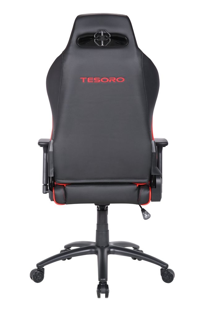 Кресло геймерское Tesoro ALPHAEON S1 F715 Черное Красное