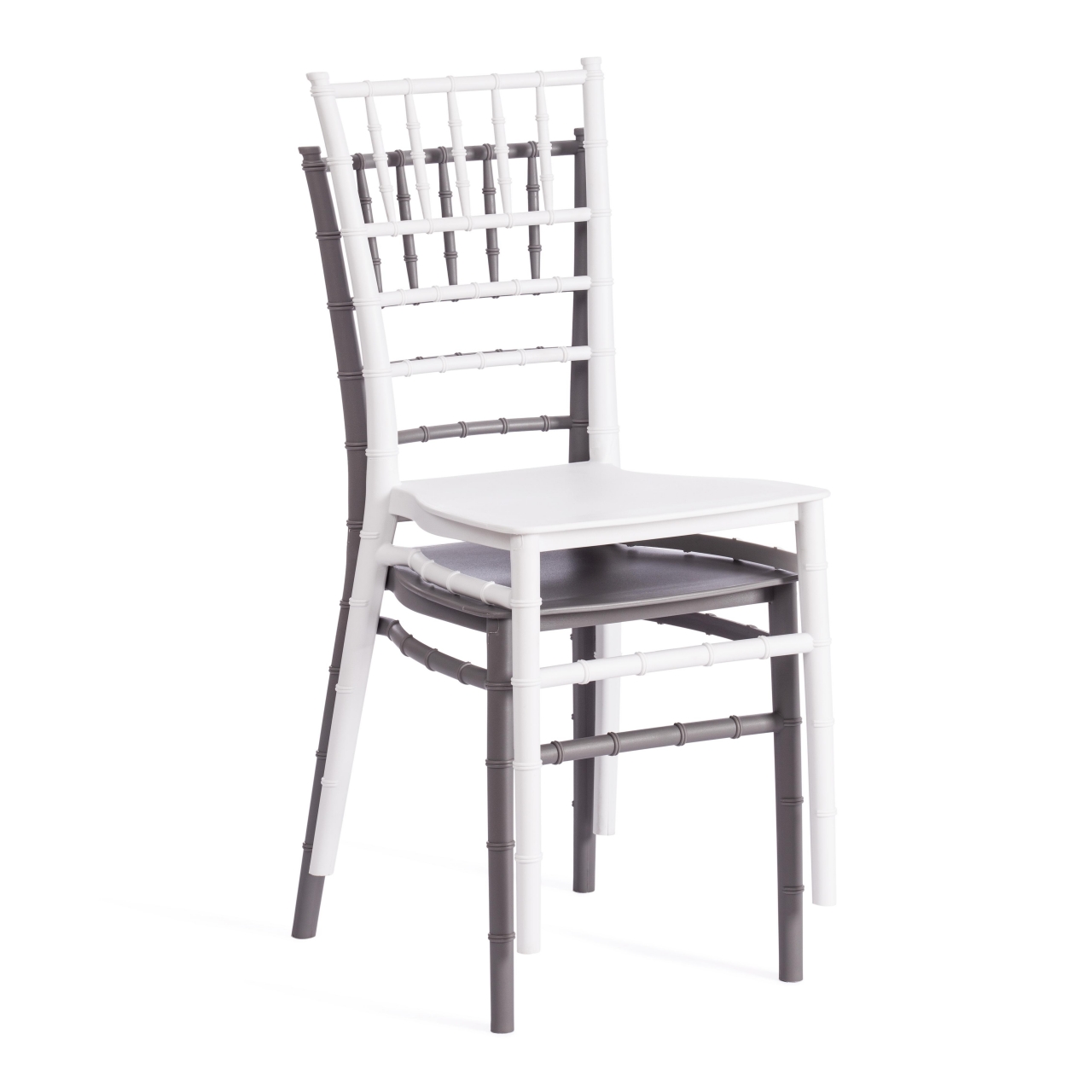 Стул CHAVARI (mod. 101) пластик, 40 х 49 х 88 см, Grey (Cерый) 09