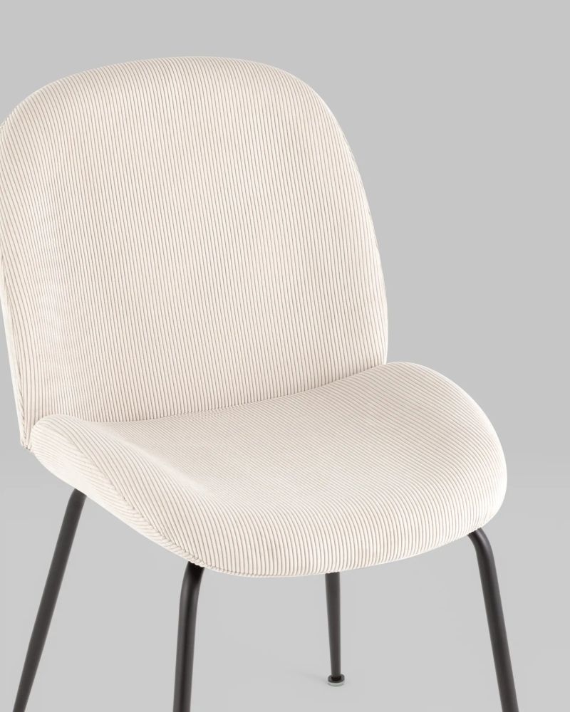 Стул Beetle велюр Бежевый