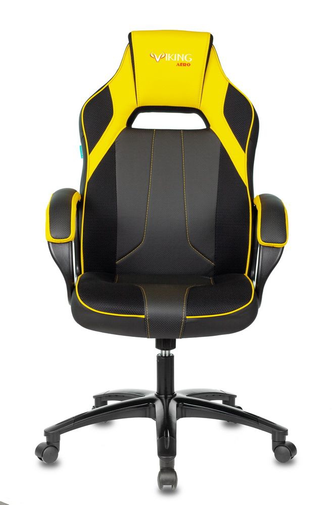 Геймерское кресло Бюрократ VIKING 2 AERO Yellow
