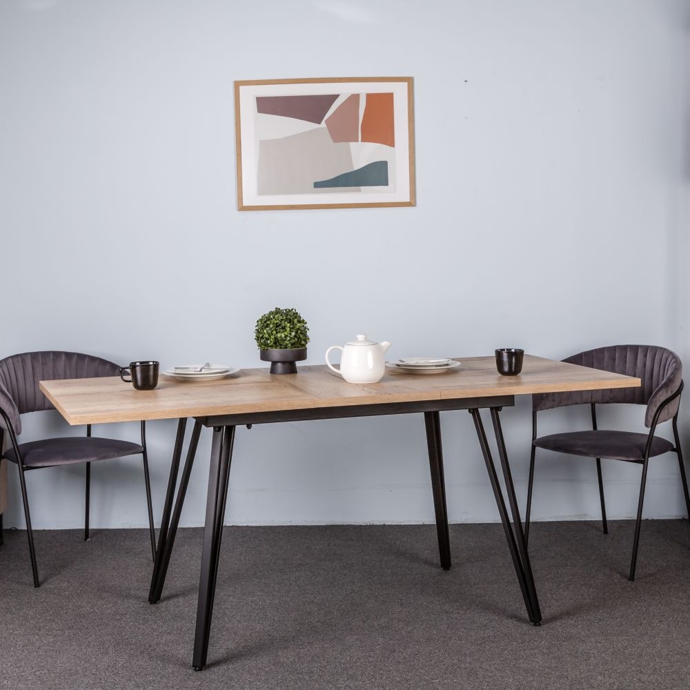 Стол раскладной Диего 140-180 Галифакс Натур