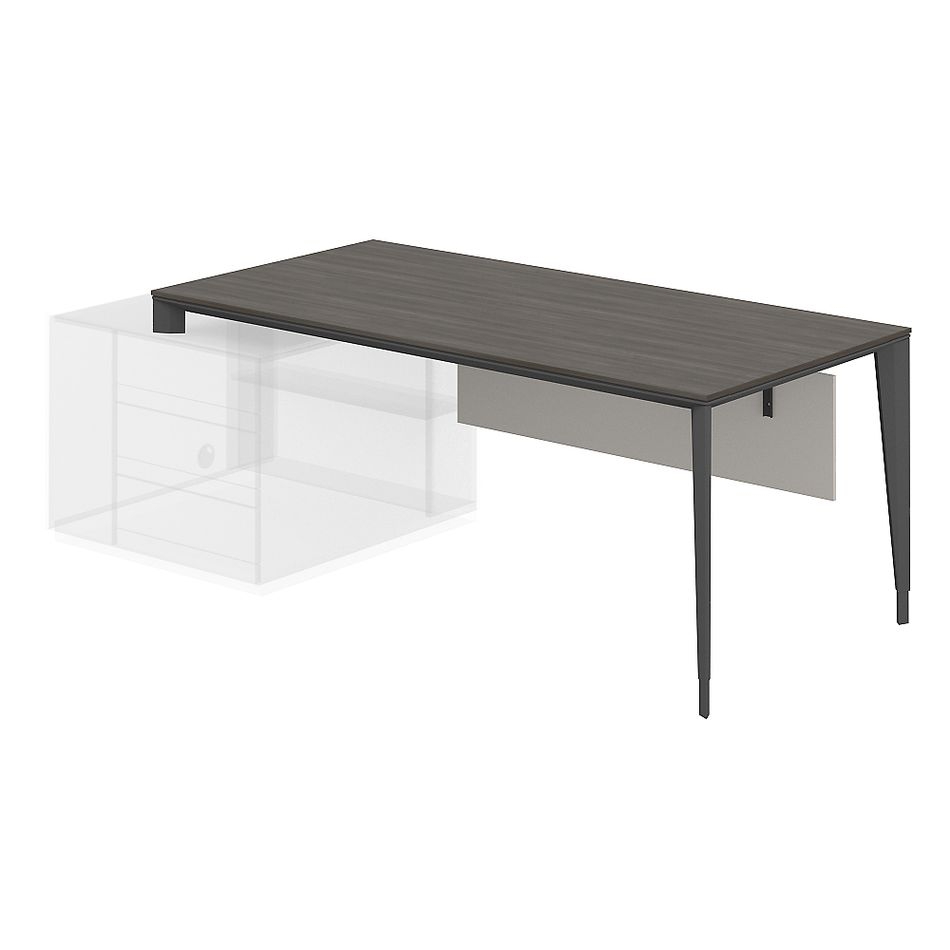 Стол под опорную тумбу 800 Atlas NZ-0106.BT.AN Бренсон Трюфель Антрацит