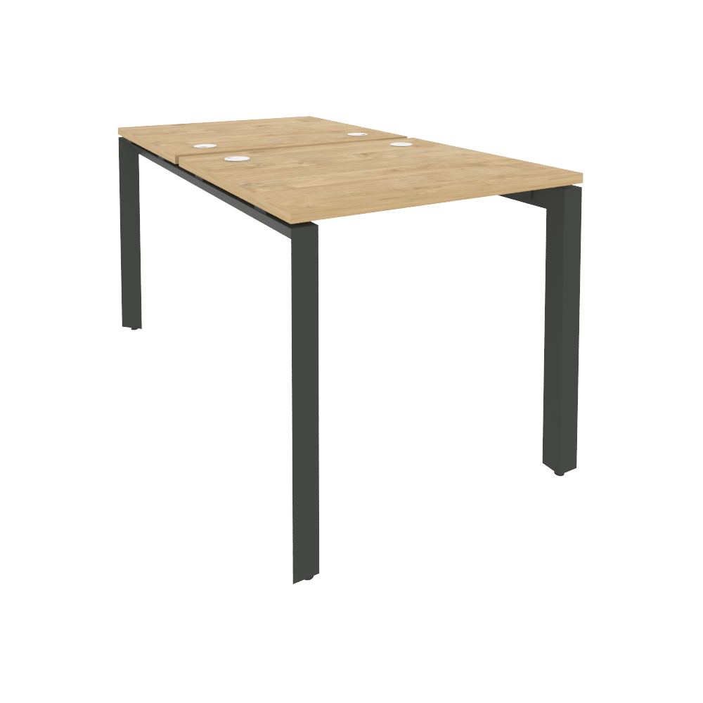 Рабочая станция на П-образном м/к ONIX O.MP-D.RS-2.0.7 Тиквуд Светлый/Антрацит