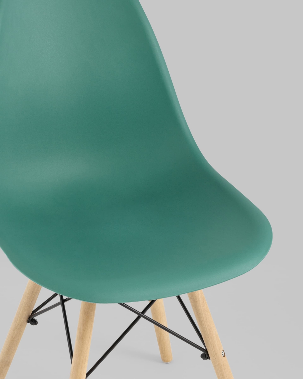 Стул Еамес Стйле ДСВ серо-зеленый 4 шт. комплект (разборный каркас) / Eames Style DSW