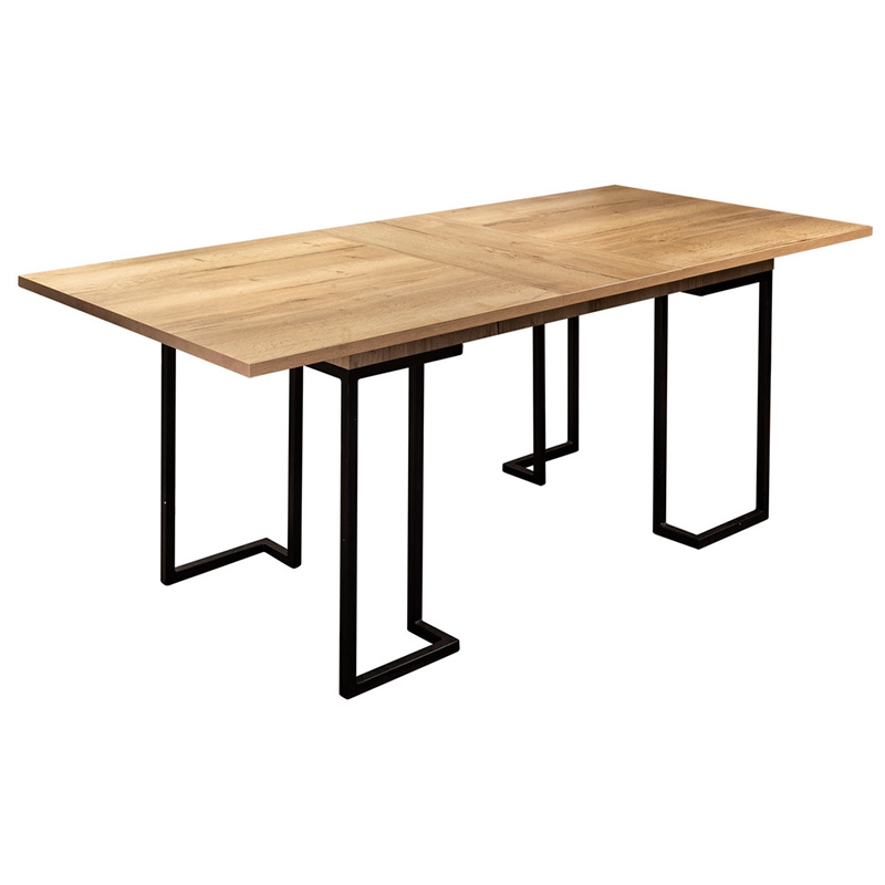 Стол раскладной обеденный Loft 160 Дуб натур