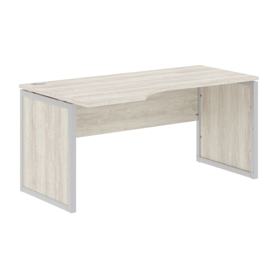 Стол письменный левый XTEN-QP XQPCET 169 L Сосна Эдмонт Серый