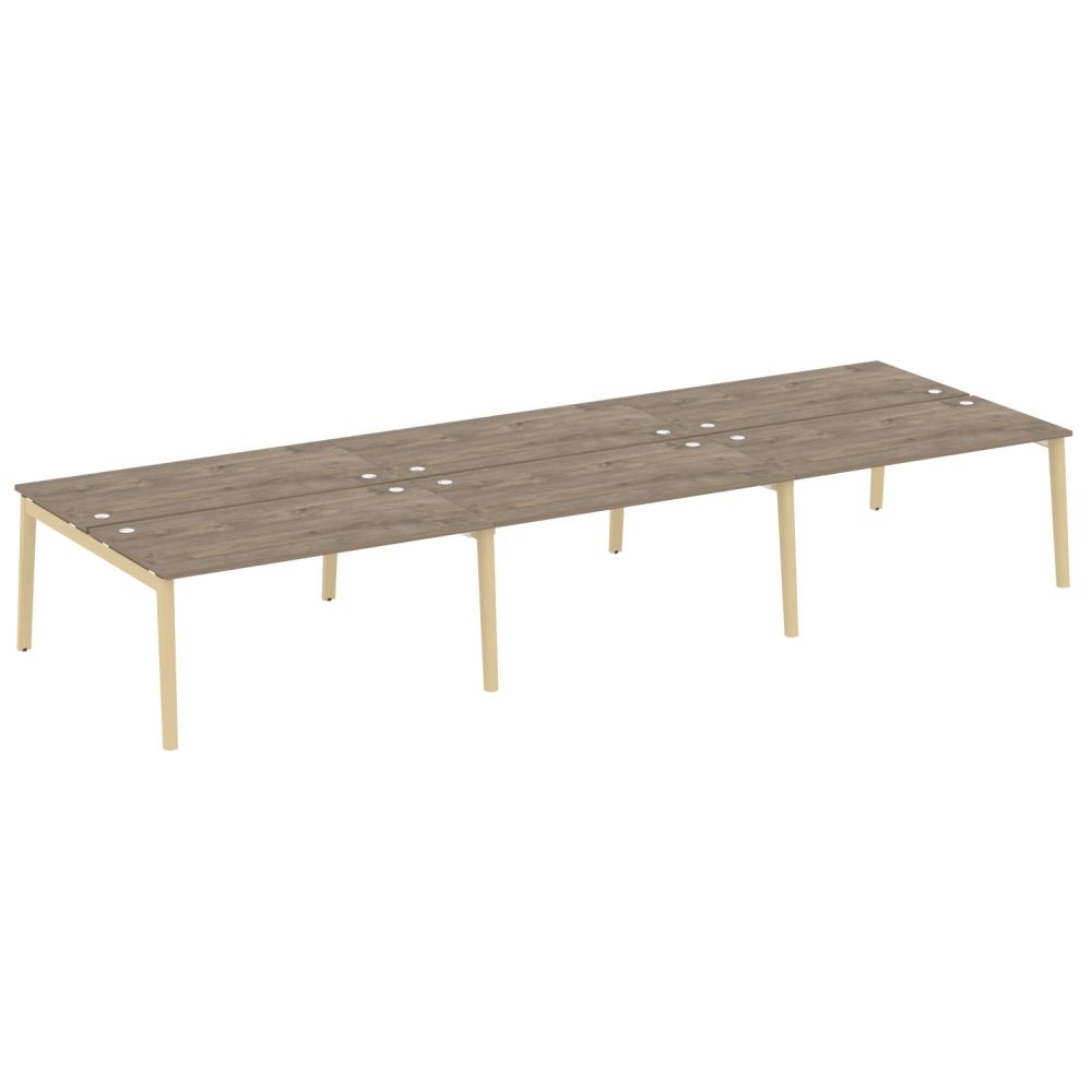 Рабочая станция ONIX WOOD OW.D.RS-6.4.8 Тиквуд Темный/Светлый