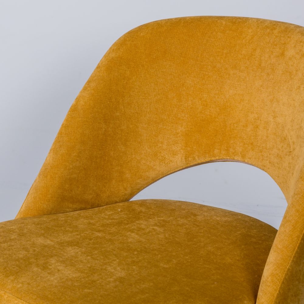 Стул Lars Желт/Темный Орех