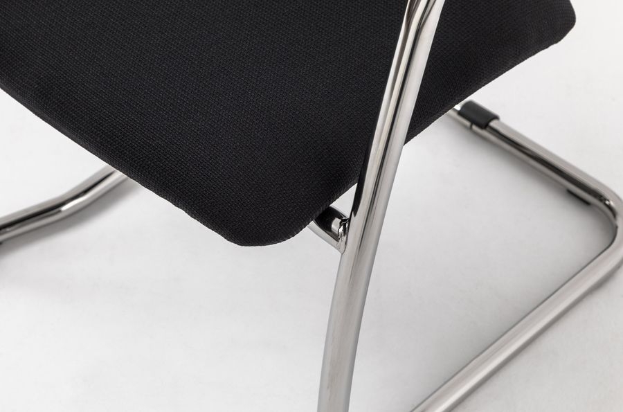 Кресло на полозьях Urban slide SLW 50 Черный Хром