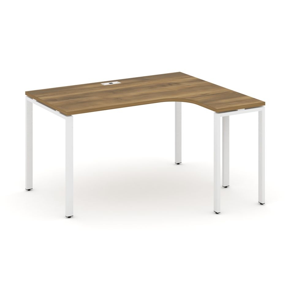 Стол эргономичный правый CONCEPT CN.SA-001(R) Сандал Янтарный Белый