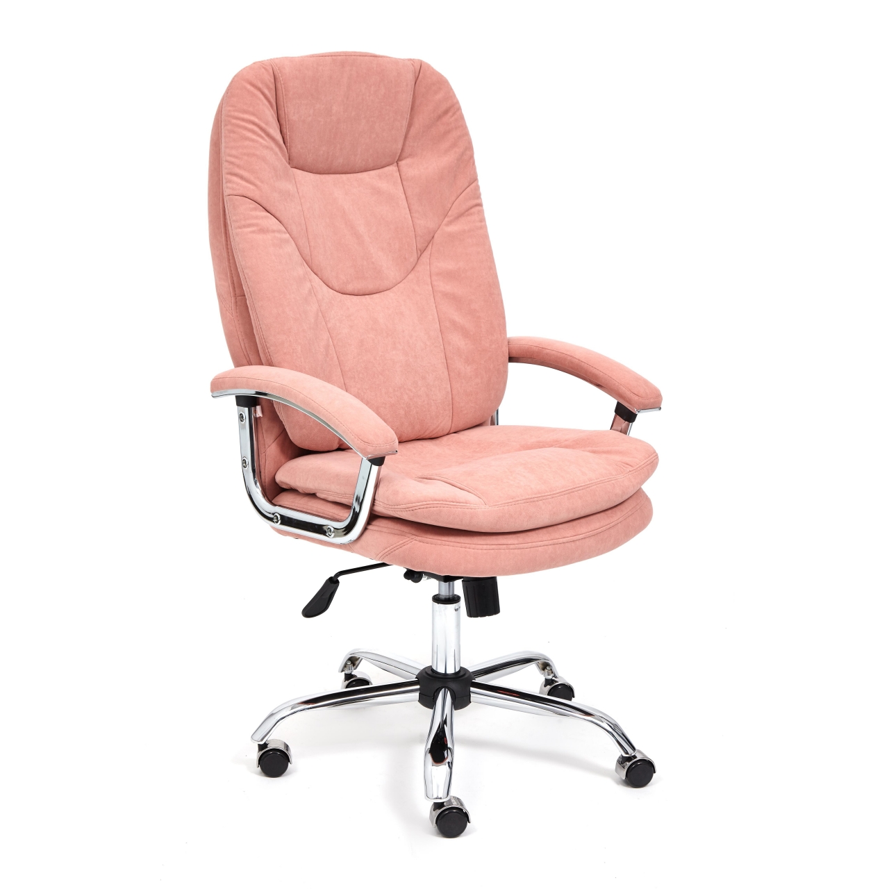 Кресло СОФТЙ ЛУКС флок , розовый, 137 / SOFTY LUX