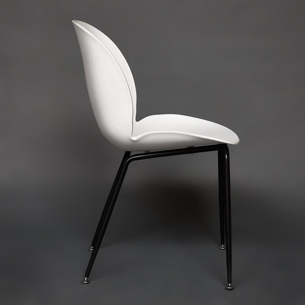 Стул Beetle Chair (mod.70) / 1 шт. в упаковке металл/пластик, 46*57,5*86см, белый