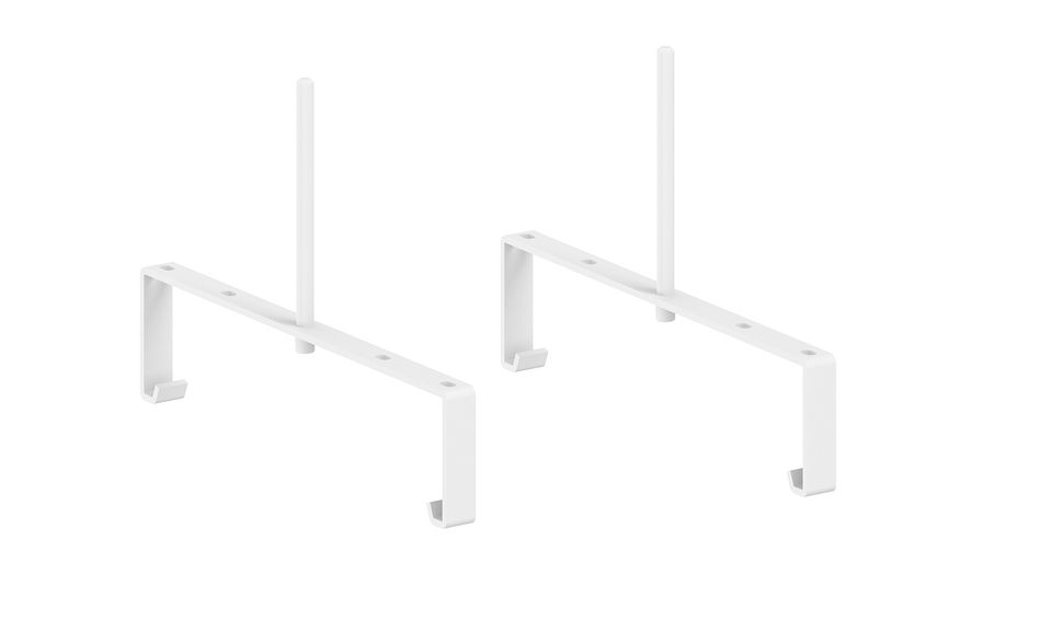 Держатель кабель-канала широкого и экранов (2 шт.) Sigma МК.ДКЭ.002.WH Белый