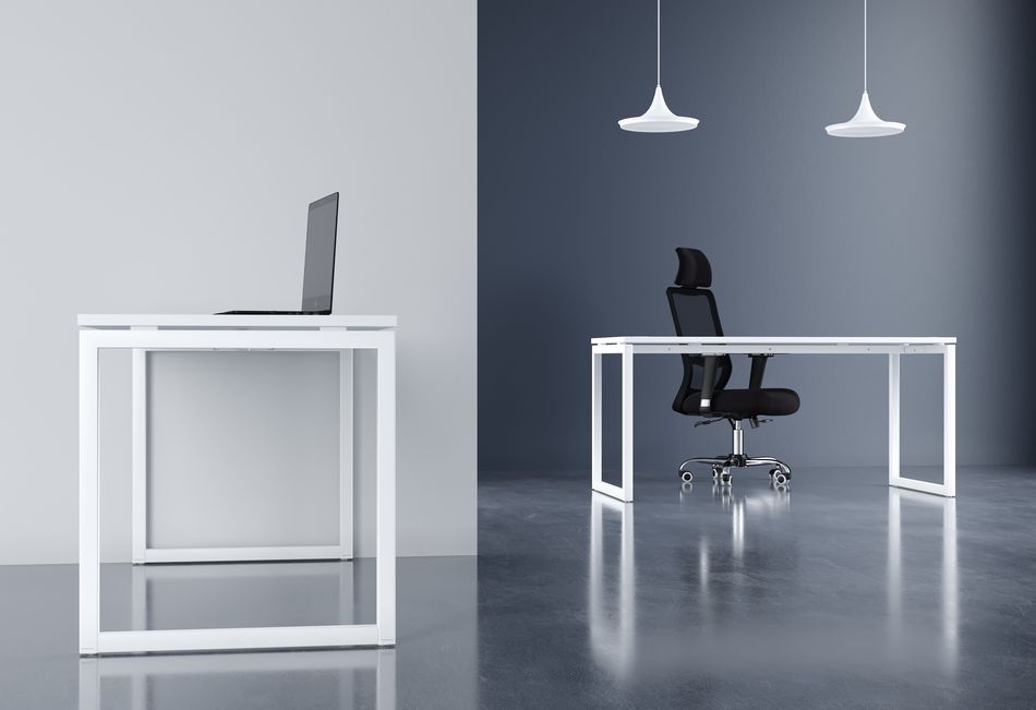 Стол руководителя XTEN-Q XQET 189 Белый Алюминий