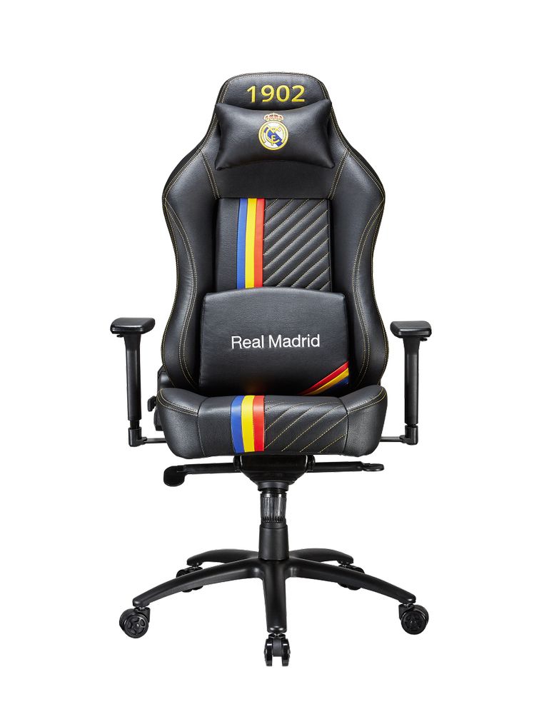 Кресло геймерское Tesoro Real Madrid Black