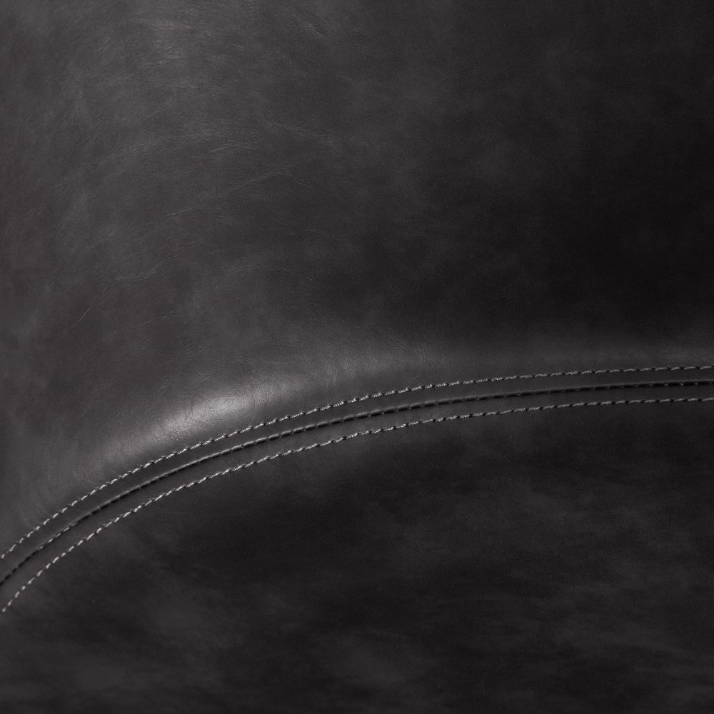 Стул KRANZ (mod. 9322М) / 1 шт. в упаковке экокожа / пластик , 53 х 55 х 45 х 76,5, Grey (Cерый) 7 / Olive (Оливковый) 19 / черный