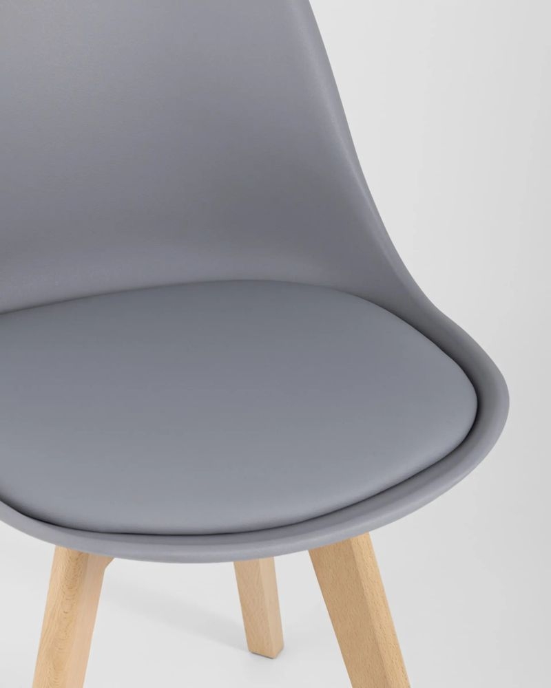 Комплект из четырех стульев FRANKFURT серый 4 шт. комплект