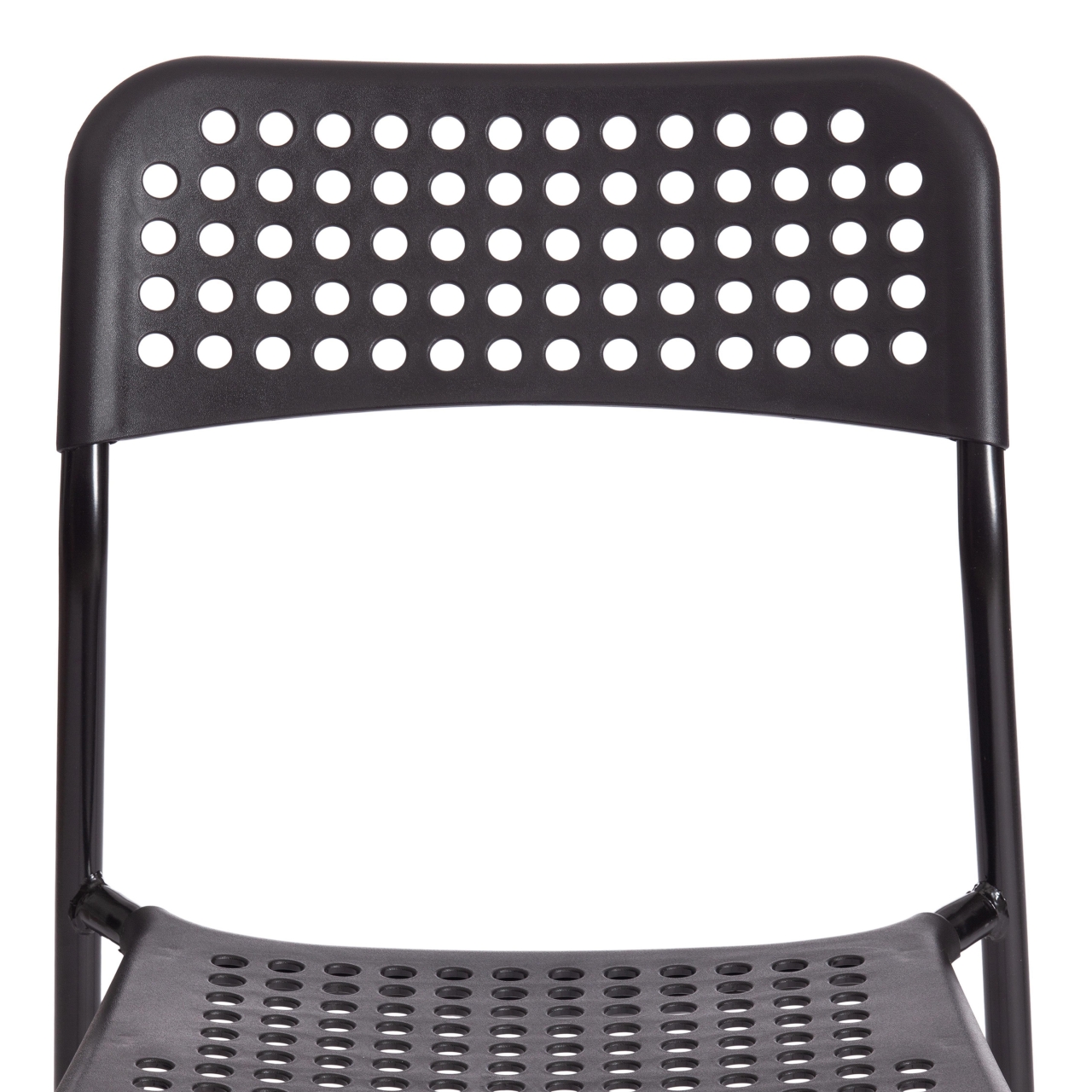 Стул ADDE (mod. C-049) металл/пластик, 39 х 49 х 78 см, Black(черный) разборный