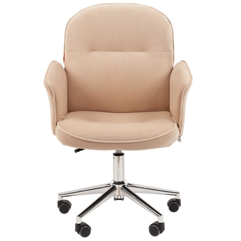 Офисное кресло CHAIRMAN ДОМ (Home) 130 велюр Бежевый