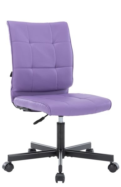 Кресло для персонала Everprof EP-300 Экокожа Сиреневый