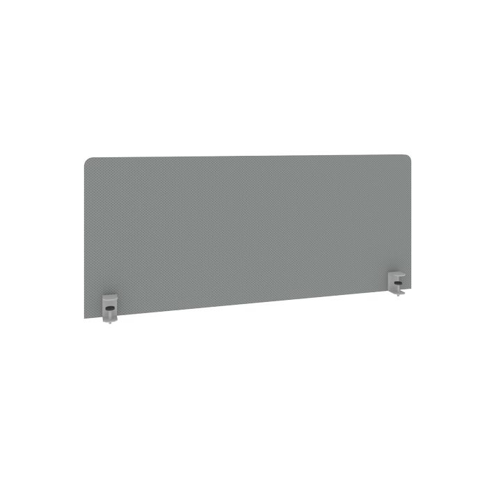 Экран тканевый для стола L1200мм Metal System Б.ТЭКР-2 Серый