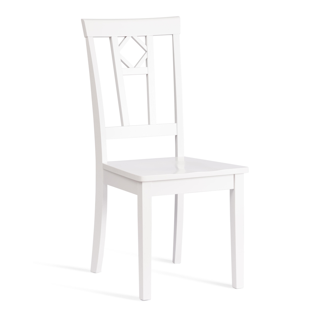 Стул Камилла (CAMILLE) (комплект) дерево гевея, МДФ, 44х54х95, pure white (402)
