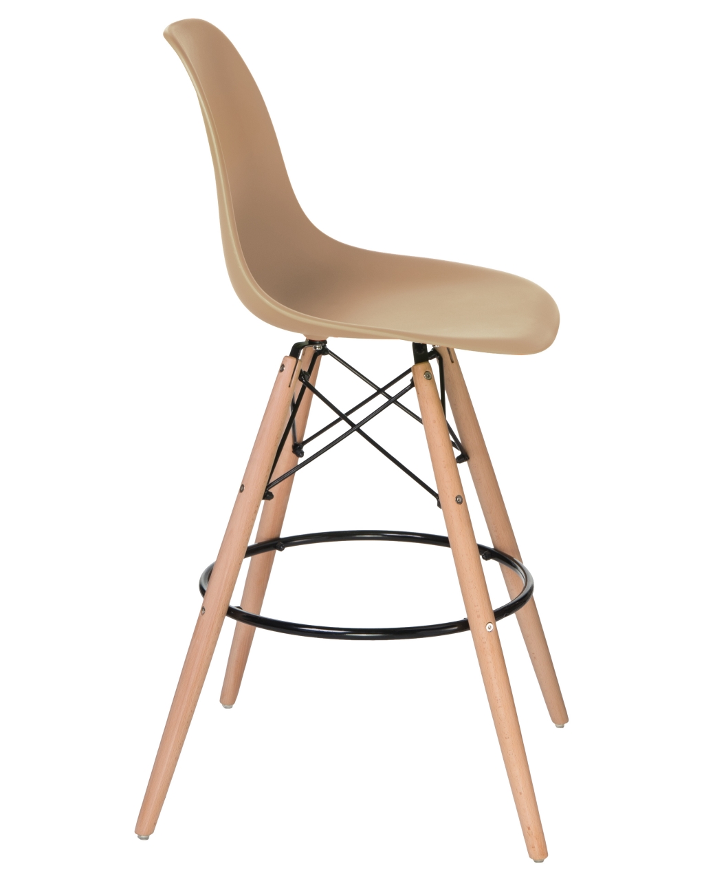 Стул барный DOBRIN DSW BAR Бежевый GR-03