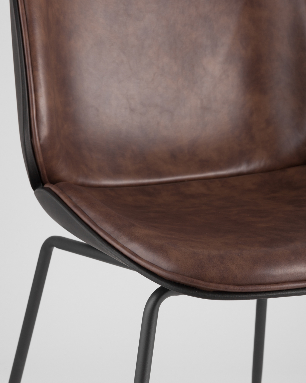 Стул Beetle PU Коричневый